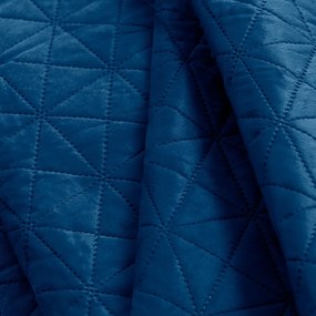 Синя покривка за легло Royal, 220 x 240 cm Laila - AmeliaHome