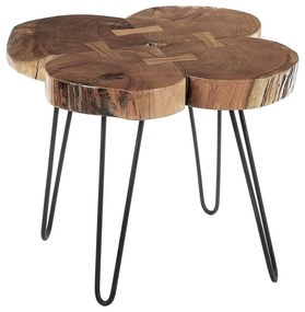 Масичка за кафе с акациев плот 50x50 cm Nandri - Premier Housewares