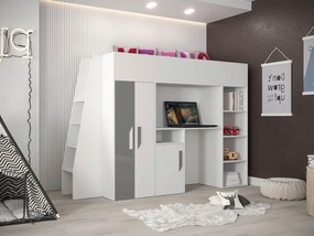 Многофункционално легло Party XV-Leuko-Gkri