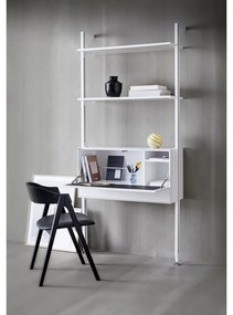 Бял шкаф за книги 94x210 cm Edge by Hammel - Hammel Furniture