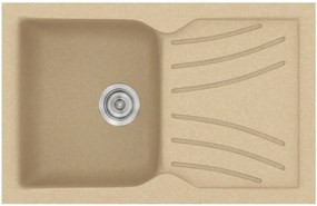 Мивка Sanitec 337-Granite Cappucino