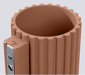 Светлокафява стенна лампа ø 10 cm Zora – Sollux