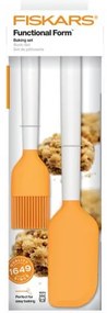 Fiskars - Комплект за печене Functional Form, силиконова шпатула и четка - 1023616