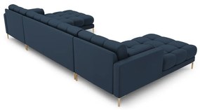Син ъглов диван ("U" форма) Bali – Cosmopolitan Design