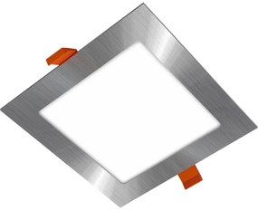 APLED - LED Лампа за вграждане в баня SQUARE LED/12W/230V IP40 17x17 см хром