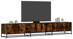 3300797 vidaXL ТВ шкаф, опушен дъб, 240x35x41 см, инженерно дърво