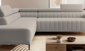 Ъглов диван Елизия-екру-десен