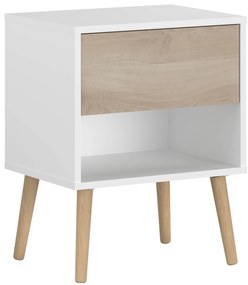 Нощно шкафче Randers-Fusiko-White