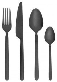 Черен прибори за хранене 16 бр. от неръждаема стомана Stella – Blomus