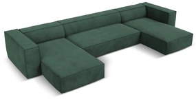 Тъмнозелен ъглов диван (U-образен) Madame - Windsor &amp; Co Sofas