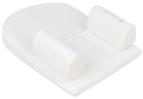 KIKKA BOO Мемори възглавница с ограничител AIRKNIT WHITE