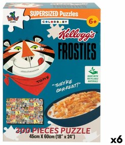 Пъзел Colorbaby Kellogg's Frosties 300 Части 6 броя 60 x 45 x 0,1 cm