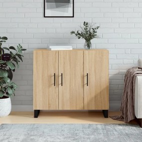 Sonata H Сайдборд, дъб сонома, 90x34x80 см, инженерно дърво