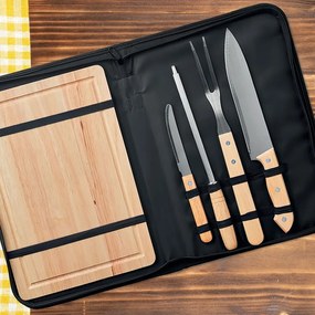 Барбекю сет от 4 аксесоара в калъф