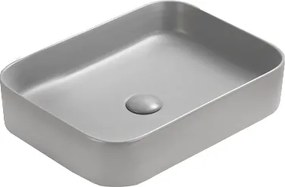 Mexen Vena мивка стояща върху плот 50 x 37 cm, светлосив мат - 22195061