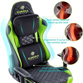 Стол за игри - Eureka Ergonomic® ONEX-GX330-BG