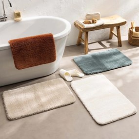 Сиво-зелен килим за баня 50x80 cm Mael – douceur d'intérieur