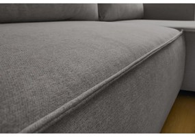 Сив променлив разтегателен диван Nihad - Bobochic Paris