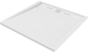 Mexen Amon квадратен душ 90 x 90 см, бял - 4F109090