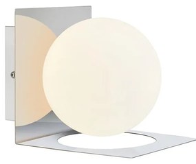 Стенна лампа в сребристо Zenit - Markslöjd