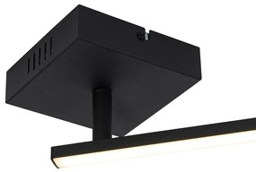 Таванна лампа черна 150,8 см с LED 3-степенна димираща регулируема - Annuschka