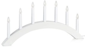 Бяла коледна светлинна украса Atle – Markslöjd