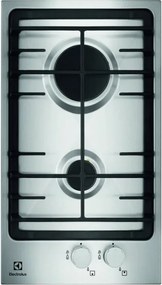 Газов плот за вграждане Electrolux EGG3322NVX(ST), 4000W, Електронно запалване, Система за сигурност, Черен
