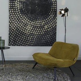 Индустриална подова лампа черна наклонена - Movie