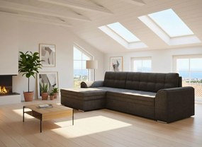 Ъгъл диван Comfort-Left-Gray