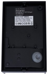 Модерна външна стенна лампа черна вкл. LED IP65 - Packet