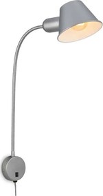 Briloner 2089-014 - Настенна лампа 1xE27/10W/230V матов хром