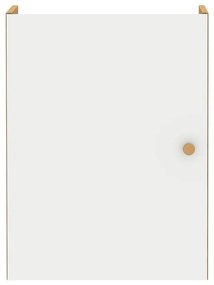 Бял компонент с врата 33x43 cm Z Cube - Tenzo