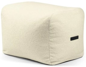 Кремав пуф от букле Plus 70 Lounge – SLOWDOWN