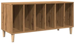 857168 vidaXL Шкаф за плочи Artisan Oak 100x38x48 cm Инженерна дървесина