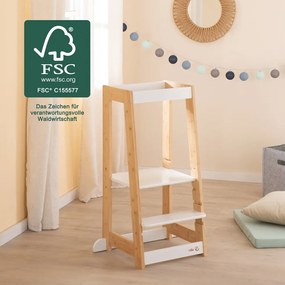 Бяла бамбукова учебна кула – Roba