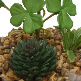 Изкуствено растение atmosphera Wilo Hanging Terrarium, 19 cm, Различни видове