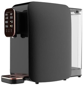 Диспенсър за пречистване и затопляне на чешмяна вода ELIXIR, 2100W, 38-99C, Обратна осмоза, Минерално обогатяване, Черен