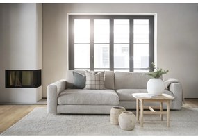 Кремав ъглов диван (ляв ъгъл) Duncan - Rowico