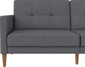 Сив сгъваем диван 82 cm Lilly – Støraa