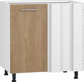 Долен ъглов шкаф за мивка Vento DKN-100/82 100(80)см Меден дъб