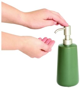 Зелен керамичен дозатор за сапун Vanity Eco - iDesign