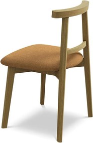 Теракотен трапезен стол от масивна дървесина Ohelo – Makamii