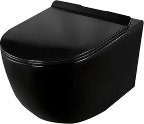 Тоалетна чиния Calani Loyd Slim Black