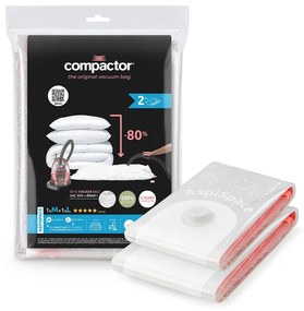 Вакуумни торбички в комплект от 2 броя Premium Valve M/L – Compactor