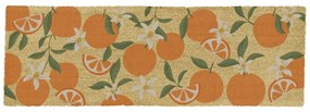 Изтривалка от кокосови влакна 40x120 cm Orange – Artsy Doormats
