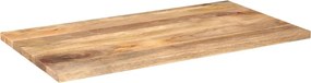 371472 vidaXL Плот за маса, 120x60x2,5 см, правоъгълен, манго масив