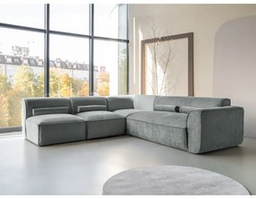 Светлозелен ъглов диван (ляв ъгъл) Flex Felix – Miuform