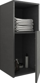 Висяща колона за баня Drop Sorrento-графит-Нали