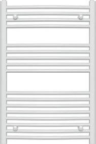 Novaservis - Лира за баня 478W/230V 90x60 cm бяла заоблена