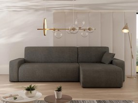 Ъглов диван Piano L-Въглен